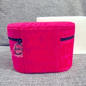 Miss Dior Pink Vanity Small Travel Pouch Authentic New